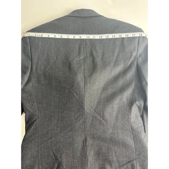 Joseph Abboud Women's 8 36 R Tollegno 1900 Italian Wool Blazer Suit Black NWOT - Picture 14 of 16